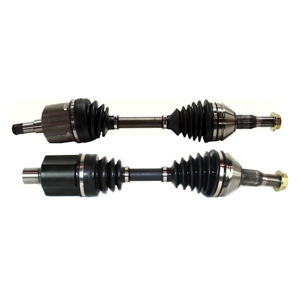 Front, Driver and Passenger Side Axle Assembly - New Set of 2