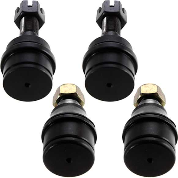 Front, Driver and Passenger Side, Upper and Lower Ball Joints