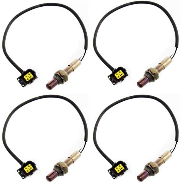 Oxygen Sensors, 4-Wire, Heated, Female Connector, Threaded-In Type