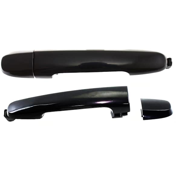 2008-2015 Scion xB - Front and Rear, Driver or Passenger Side Exterior Door Handles, Smooth Black, without Key Hole