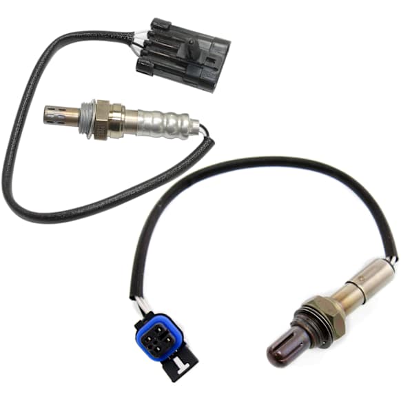 Before Catalytic Converter and After Catalytic Converter, Center, Driver or Passenger Side Oxygen Sensor, Set of 2, 4-wire
