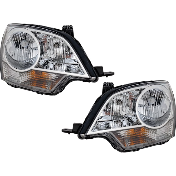 2013 Chevrolet Captiva Sport - Driver and Passenger Side Halogen Headlight, With bulb(s), OE Replacement