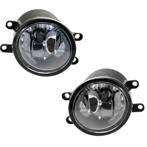 Front, Driver and Passenger Side Fog Lights, With bulb(s), Halogen