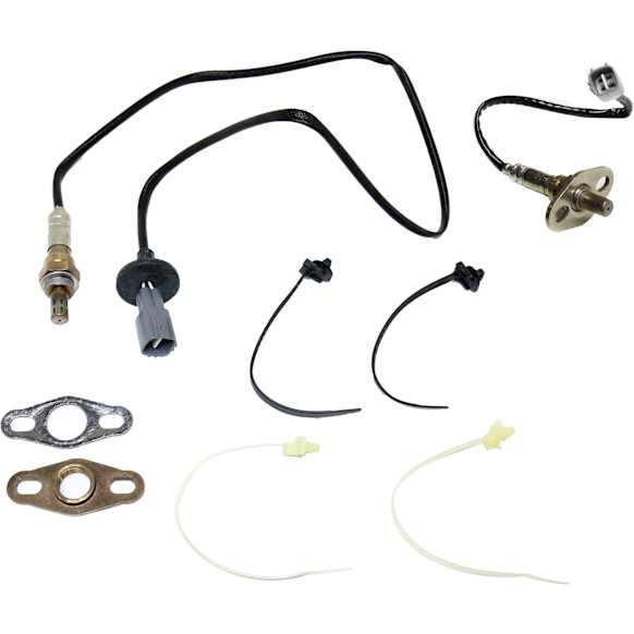 Before and After Catalytic Converter Oxygen Sensors, 4-wire, Air/Fuel sensor, Rear Wheel Drive