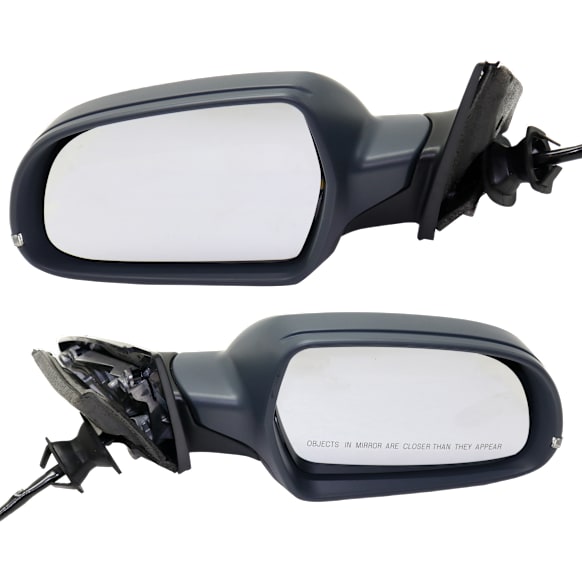 Driver and Passenger Side Mirrors, Power, Manual Folding, Heated, Paintable, In-housing Signal Light, With memory, No Puddle Light, No Auto-Dimming, No Blind Spot Feature