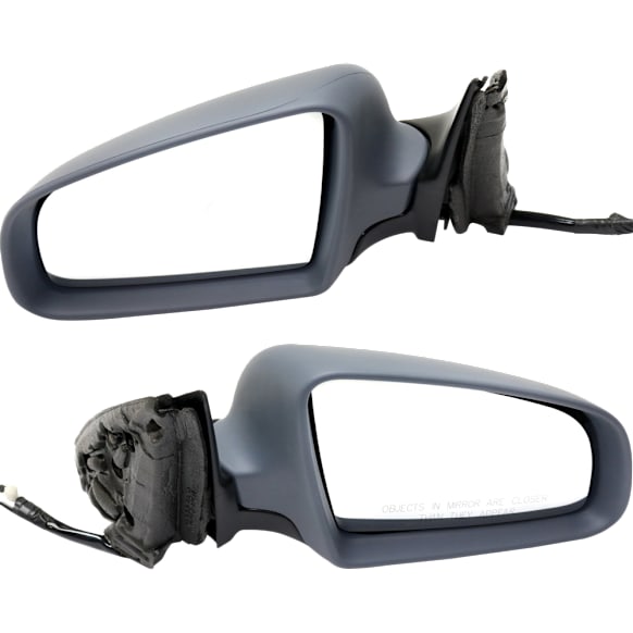 Driver and Passenger Side Mirrors, Power, Manual Folding, Heated, Paintable, No Signal Light, No Memory, No Puddle Light, No Auto-Dimming, No Blind Spot Feature