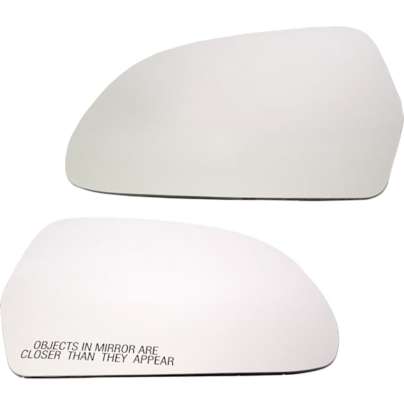 Driver and Passenger Side Mirror Glass, Heated, No Blind Spot Feature No Auto-Dimming