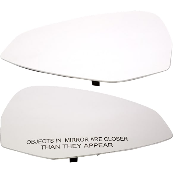 Driver and Passenger Side Mirror Glass, Heated, No Blind Spot Feature No Auto-Dimming
