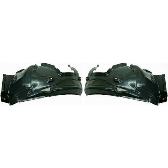 2008 BMW 335i - Front, Driver and Passenger Side, Rear Section Fender Liner, Sedan