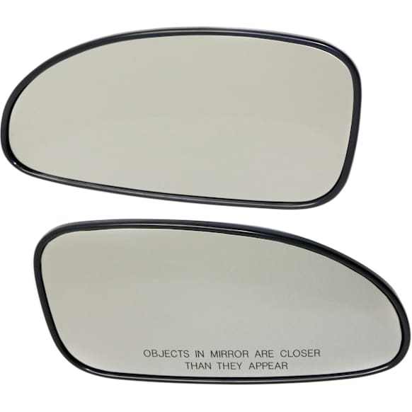Driver and Passenger Side Mirror Glass, Non-Heated, No Blind Spot Feature