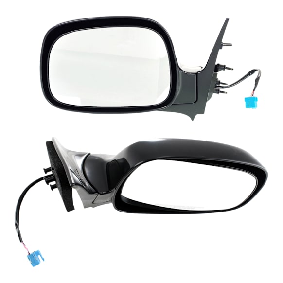Driver and Passenger Side Mirrors, Power, Manual Folding, Non-Heated, Paintable, No Signal Light, No Memory, No Puddle Light, No Auto-Dimming, No Blind Spot Feature