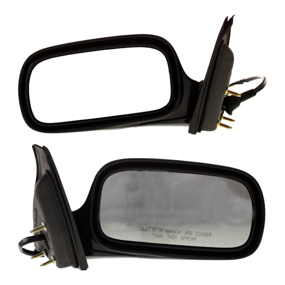 Driver and Passenger Side Mirrors, Power, Manual Folding, Heated, Paintable, No Signal Light, With memory, No Puddle Light, No Auto-Dimming, No Blind Spot Feature