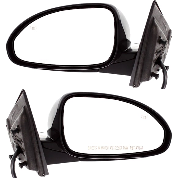 Driver and Passenger Side Mirrors, Power, Manual Folding, Heated, Paintable, In-housing Signal Light, With memory, No Puddle Light, No Auto-Dimming, No Blind Spot Feature