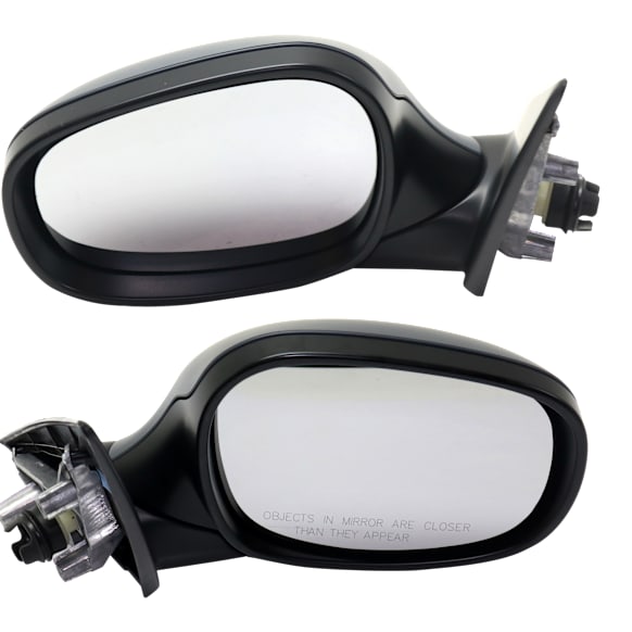 Driver and Passenger Side Mirror, Power Adjust, Heated, Manual Folding, Paintable, No Signal Light, No Memory, No Puddle Light, No Auto-Dimming, No Blind Spot Feature