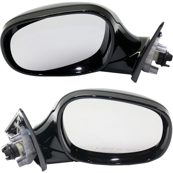 Driver and Passenger Side Mirrors, Power, Manual Folding, Heated, Paintable, No Signal Light, Memory, Puddle Light, Auto-Dimming, and Blind Spot Feature, Wagon, For Models With Shadow Line