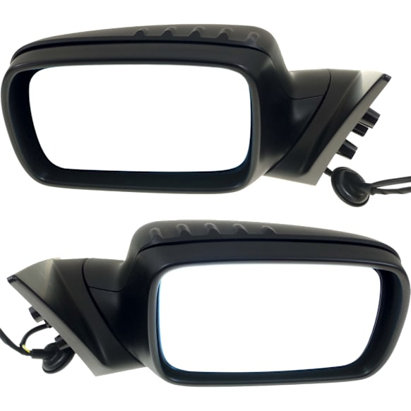 Driver and Passenger Side Mirrors, Power, Power Folding, Heated, Paintable, No Signal Light, No Memory, No Puddle Light, No Auto-Dimming, No Blind Spot Feature