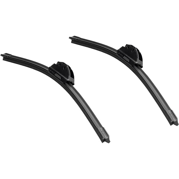 SET-BS24CA-B Front, Driver and Passenger Side Clear Advantage Series Wiper Blades, Frameless, 24 in. and 28 in. Length
