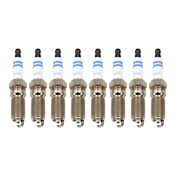 Spark Plug, 5.0L, 8Cyl, Set of 8, Platinum Series