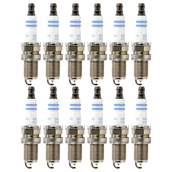 2005 Toyota Matrix - Spark Plug, Do Not Gap, Gap is Preset, Original Center Electrode Material is Iridium, Set of 12, 1.8L 4Cyl, OE Fine Wire Double Platinum Spark Plug Series