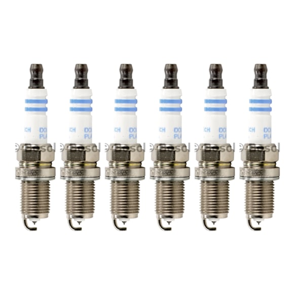 2009 Toyota Matrix - Spark Plug, Do Not Gap, Gap is Preset, Original Center Electrode Material is Iridium, Set of 6, 2.4L 4Cyl, OE Fine Wire Double Platinum Spark Plug Series