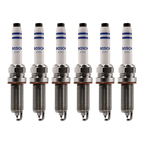 2014 Mercedes Benz C300 - Spark Plug, FLEX, Do Not Gap, Gap is Preset, Original Center Electrode Material is Iridium, Set of 6, 3.5L 6Cyl, Double Iridium Series
