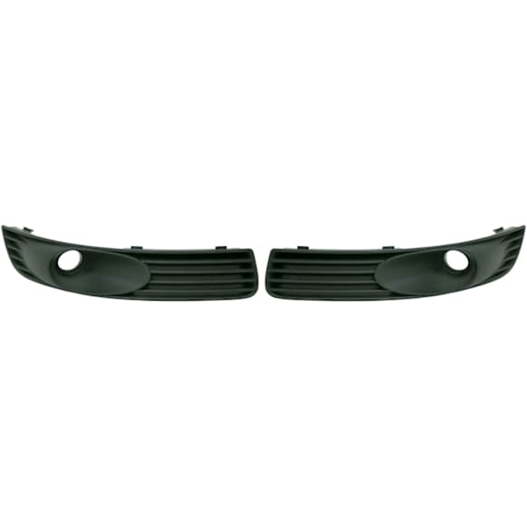 Front, Driver and Passenger Side Fog Light Trims, Primed