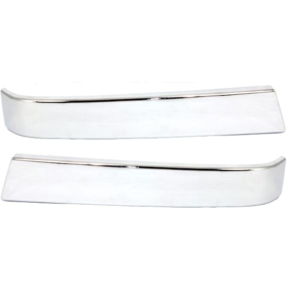 Driver and Passenger Side Grille Trim, Chrome, With emblem provision