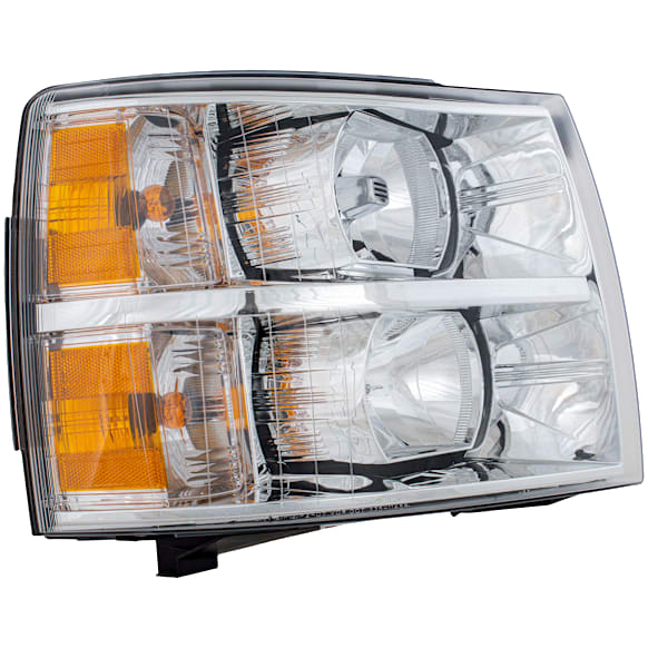 Driver and Passenger Side Halogen Headlight, With bulb(s), OE Replacement