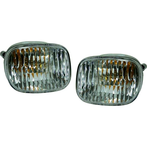 Front, Driver and Passenger Side Turn Signal Light, With bulb(s)