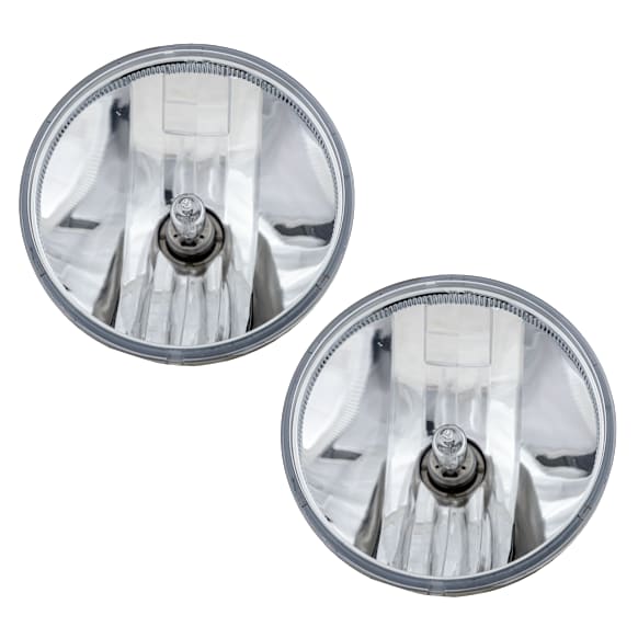 Front, Driver and Passenger Side Halogen Fog Light, With bulb(s)