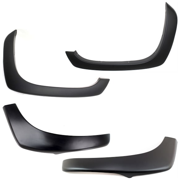 2003 Chevrolet Tahoe LT - Front and Rear, Driver and Passenger Side, Fender Flares, Primed