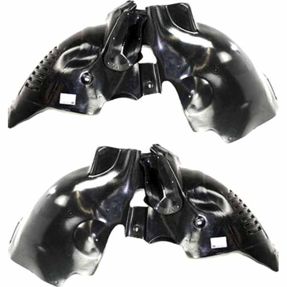 Front, Driver and Passenger Side Fender Liners