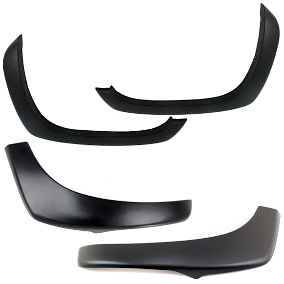 2003 Chevrolet Tahoe - Front and Rear, Driver and Passenger Side, Fender Flares, Front - Textured Black, Rear - Primed