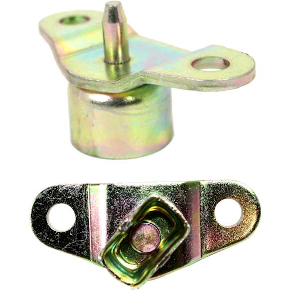 2000 Chevrolet S10 - Driver and Passenger Side Tailgate Hinge, Mounted on Bed Side, Fleetside, 2-Door, Standard Cab Pickup