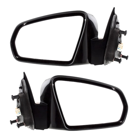 Sedan Driver and Passenger Side Mirror, Power Adjust, Non-Heated, Non-Folding, Paintable, No Signal Light, No Memory, No Puddle Light, No Auto-Dimming, No Blind Spot Feature