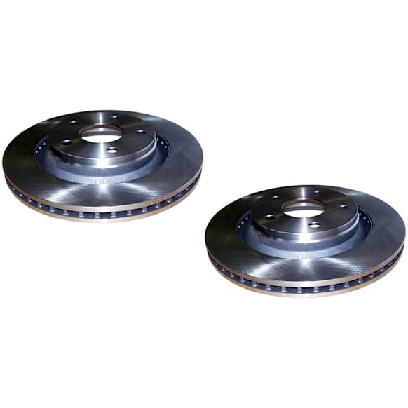 2008 Jeep Wrangler - Brake Disc, Plain Surface, 13 In. Diameter Rotor, High Performance, 3.8L 6Cyl