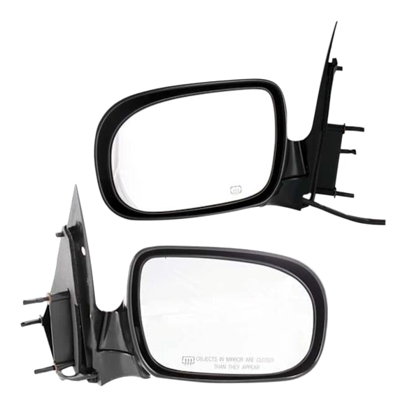 Driver and Passenger Side Mirrors, Power, Manual Folding, Heated, Paintable, No Signal Light, No Memory, No Puddle Light, No Auto-Dimming, No Blind Spot Feature