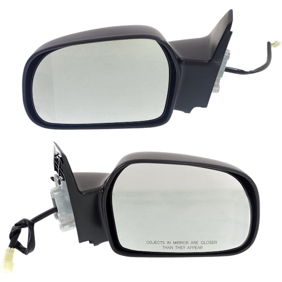 2003 Chevrolet Tracker Base - Driver and Passenger Side Mirror, Power Adjust, Non-Heated, Paintable, Non-Folding, No Signal Light, No Blind Spot Feature, No Memory, No Puddle Light, No Auto-Dimming