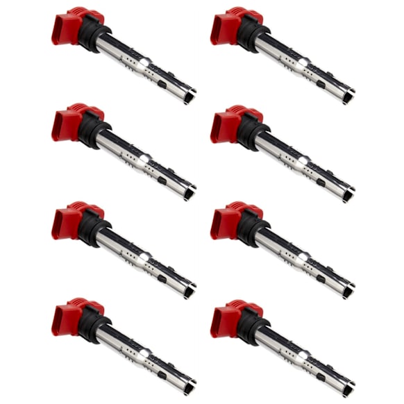 2014 Audi A6 Quattro - Ignition Coil, Supercharged, Set of 8, 3.0L 6Cyl
