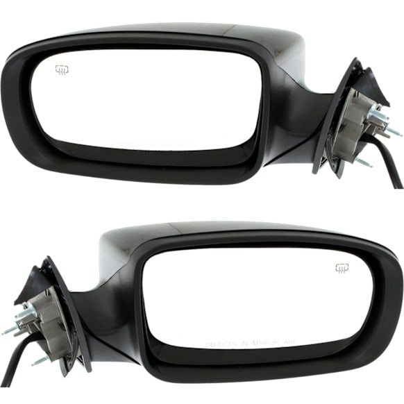 Driver and Passenger Side Mirrors, Power, Manual Folding, Heated, Paintable, No Signal Light, No Memory, No Puddle Light, No Auto-Dimming, No Blind Spot Feature