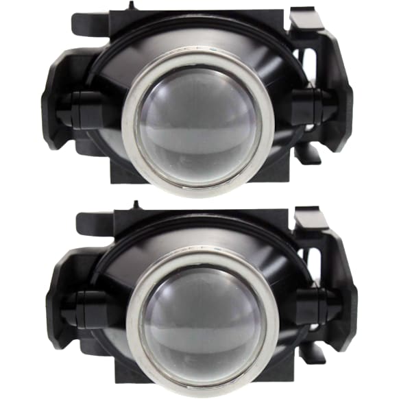 Front, Driver and Passenger Side Fog Lights, With Bulb(s), Halogen, CAPA CERTIFIED