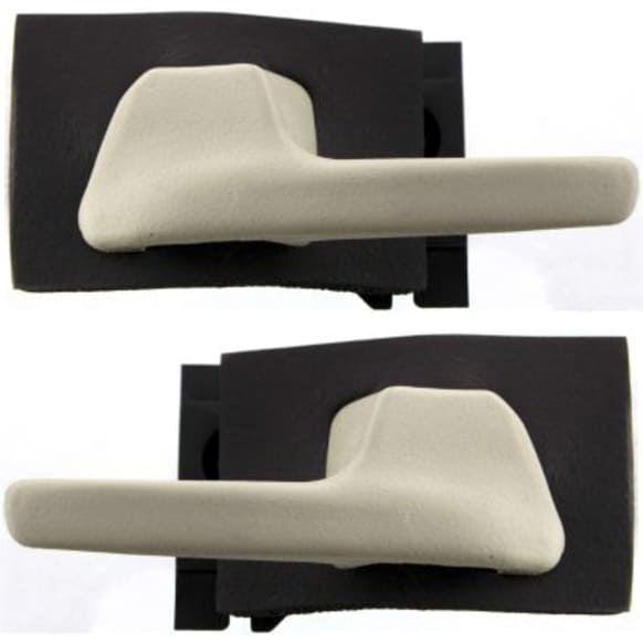 1992-1997 Ford Crown Victoria - Front or Rear, Driver and Passenger Side Beige Interior Door Handle, Without Door Lock Hole, Sedan