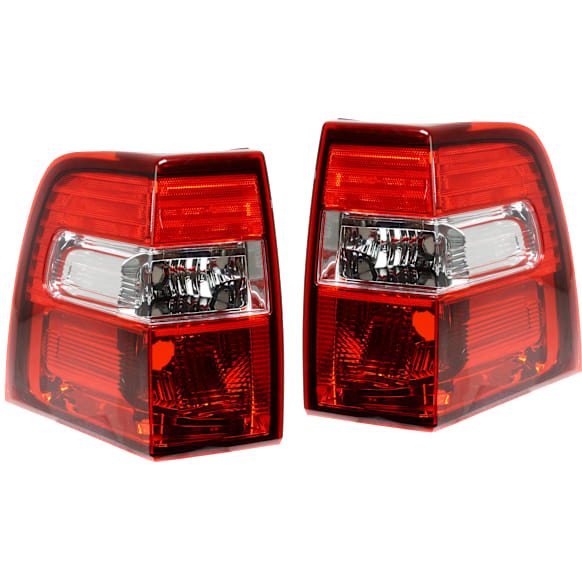Driver and Passenger Side Halogen Tail Light, Without bulb(s), OE Replacement, Sport Utility