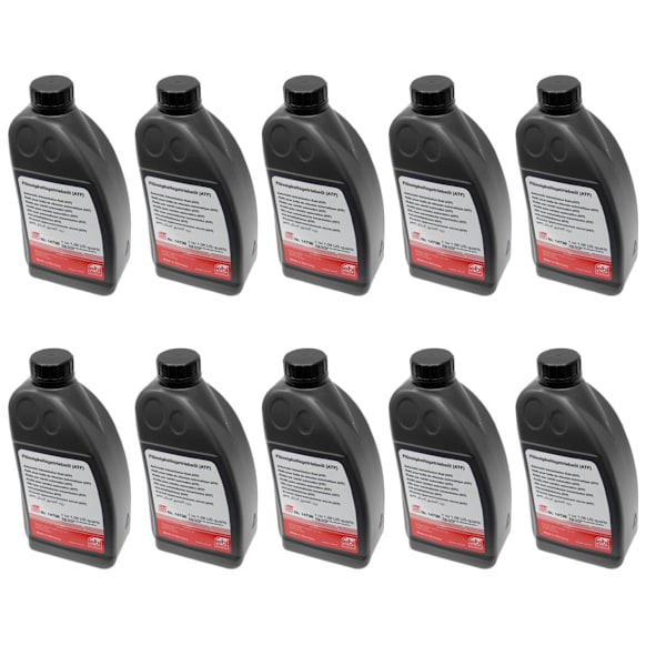 SET-FBI14738-10 Automatic Transmission Fluid Set of 10 1 Liter