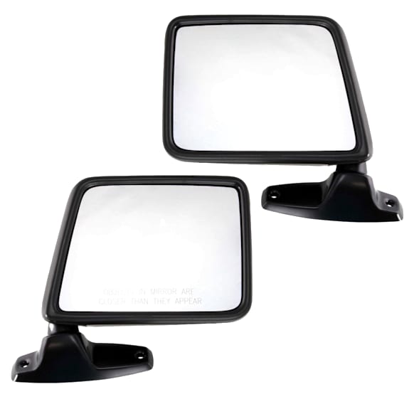 Driver and Passenger Side Mirrors, Manual Adjust, Manual Folding, Non-Heated, Paintable, No Signal Light, No Memory, No Puddle Light, No Auto-Dimming, No Blind Spot Feature