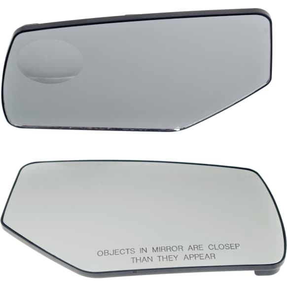 2015-2020 GMC Yukon XL - Driver and Passenger Side Mirror Glass, Heated, Driver Side - With Blind Spot Glass; Passenger Side - No Blind Spot Feature