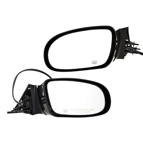 Driver and Passenger Side Mirrors, Power, Manual Folding, Heated, Paintable, No Signal Light, No Memory, No Puddle Light, No Auto-Dimming, No Blind Spot Feature