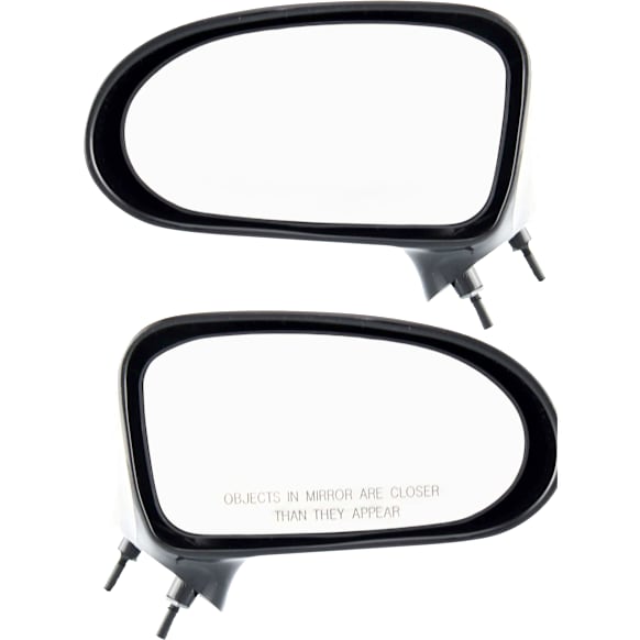 Driver and Passenger Side Mirrors, Power, Non-Folding, Non-Heated, Paintable, No Signal Light, No Memory, No Puddle Light, No Auto-Dimming, No Blind Spot Feature