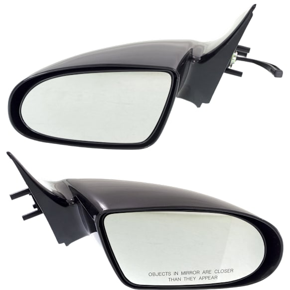 Driver and Passenger Side Mirrors, Manual Adjust, Non-Folding, Non-Heated, Paintable, No Signal Light, No Memory, No Puddle Light, No Auto-Dimming, No Blind Spot Feature