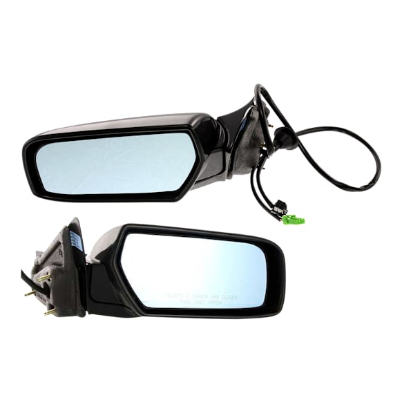 Driver and Passenger Side Mirrors, Power, Manual Folding, Heated, Paintable, No Signal Light, With memory, No Puddle Light, No Auto-Dimming, No Blind Spot Feature